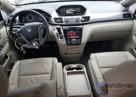 2014 Honda Odyssey Exl z USA, uszkodzony, nr VIN 5FNRL5H63EB125913